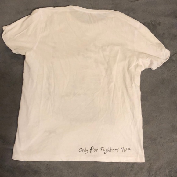 40-Weft white graphic T-shirt - Picture 2 of 3